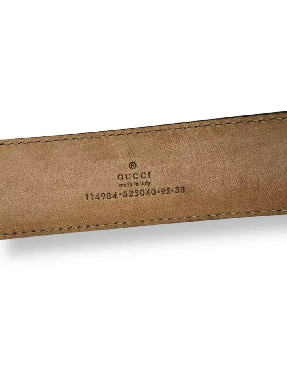Gucci Belt Guccissima Interlocking G Leather Black